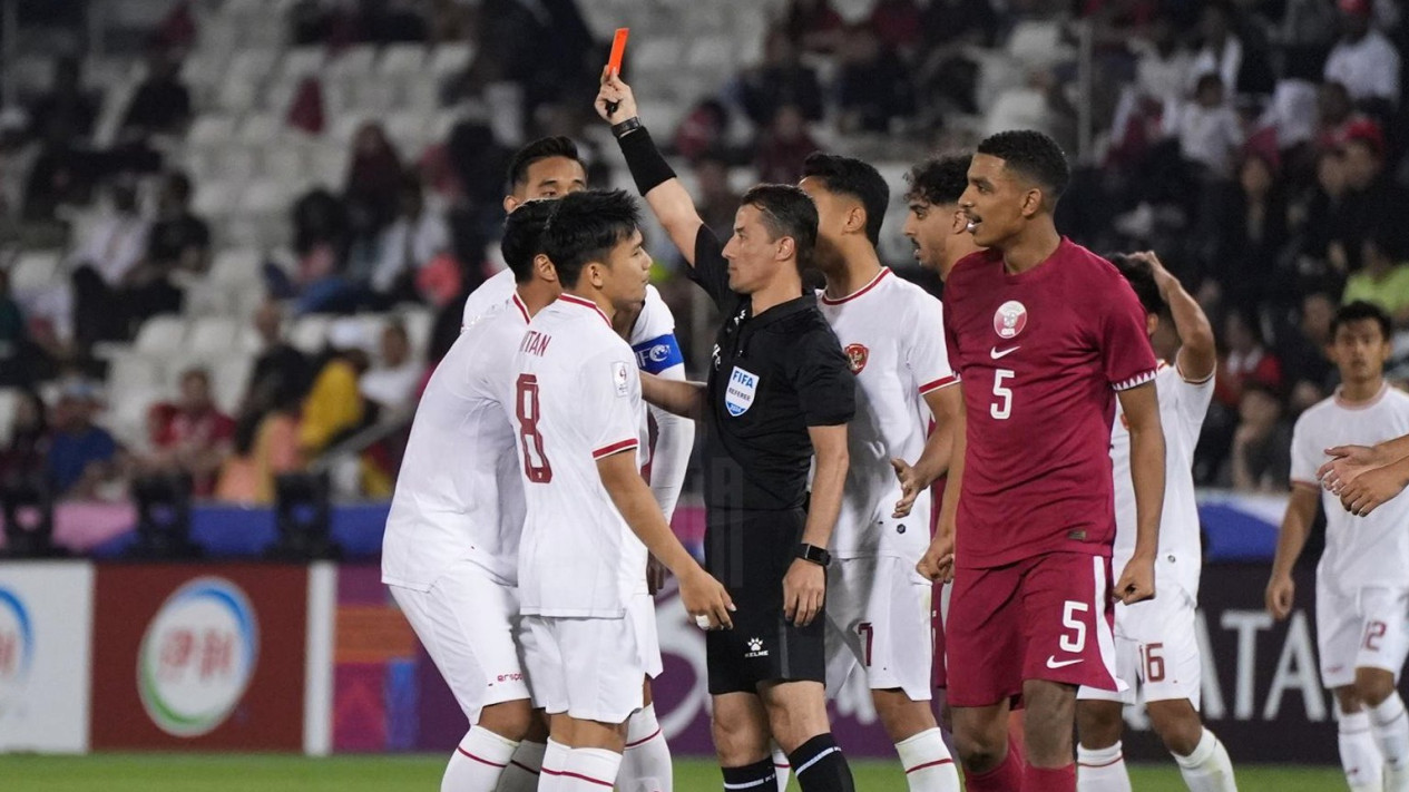 Duh, AFC Jatuhkan Hukuman ke Shin Tae-yong dan 2 Pemain Timnas Indonesia Buntut Protes di Piala Asia U-23 2024