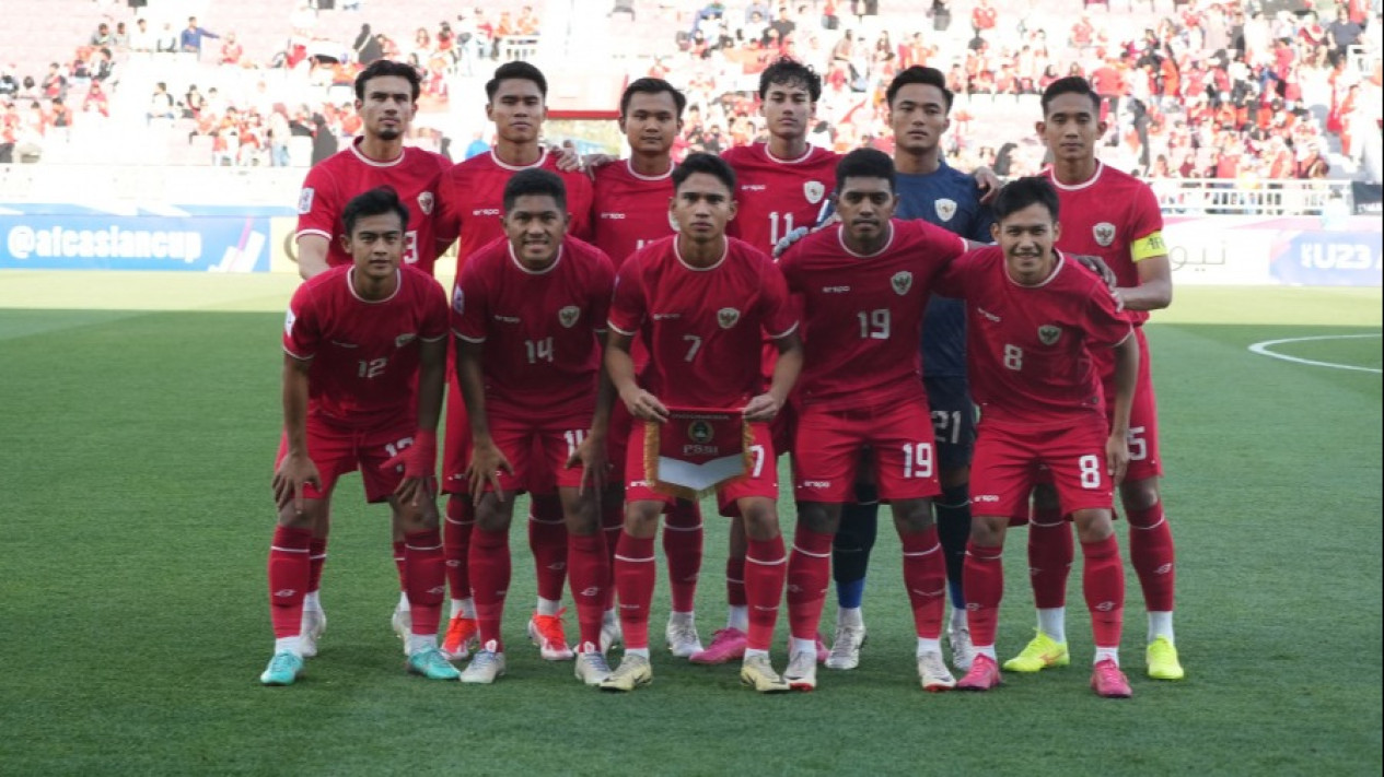 Daftar Susunan Pemain Timnas Indonesia U-23 Vs Yordania: Justin Hubner ...