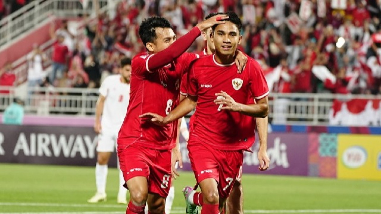 Hasil Pertandingan Timnas Indonesia vs Timnas Yordania Piala Asia U-23 2024.
