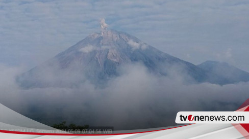 Gunung Semeru Tiga Kali Erupsi, Semua Warga Diminta Harus Waspada