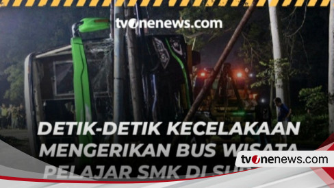 INFOGRAFIS: Detik-detik Kecelakaan Mengerikan Bus Wisata Pelajar SMK Di ...