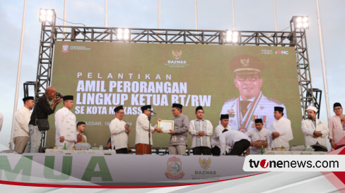 Makassar Kota Terbesar Penyumbang Zakat Danny Pomanto Didaulat Sebagai Duta Zakat Nasional