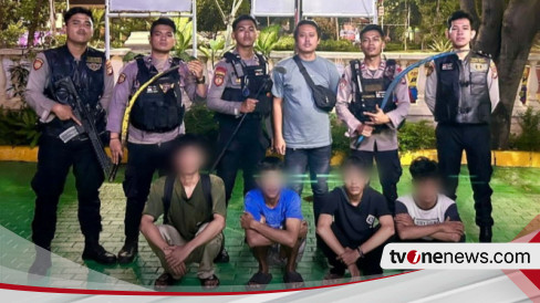 4 Remaja Diduga Pelaku Tawuran Di Jakarta Barat Diringkus, Polisi ...