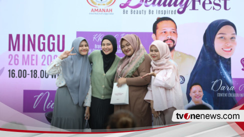 Amanah Gelar Beauty Fest untuk Mendorong Anak Muda Aceh Menjadi Profesional Makeup dan Fashion