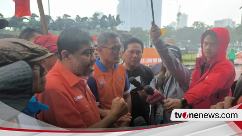 Setelah Demo Besar-besaran Kemarin, Partai Buruh Putuskan Tunda Aksi Hari Ini di Depan KPU dan DPR, Tapi Ancam Lakukan Ini