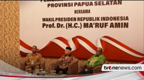 Wapres Ma'ruf Amin Minta Alokasi Anggaran di Papua Terbuka, Menteri Dalam Negeri hingga Pj Gubernur Disorot Tuntaskan Masalah Ini