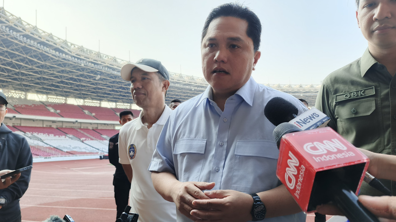 Usai Kualifikasi Piala Dunia 2026, PSSI Pastikan Timnas Indonesia Pindah Markas ke Surabaya Untuk Ajang FIFA Matchday 
            - galeri foto