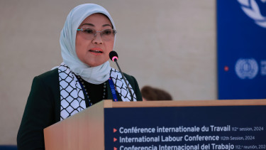 Menaker RI Serukan Pentingnya Peran Internasional untuk Atasi Masalah Ketenagakerjaan di Palestina yang Terjajah Israel, Ida Fauziyah: Semua Harus Komitmen