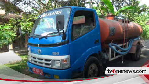 Empat Desa Di Lereng Gunung Merapi Klaten Dilanda Krisis Air Bersih ...