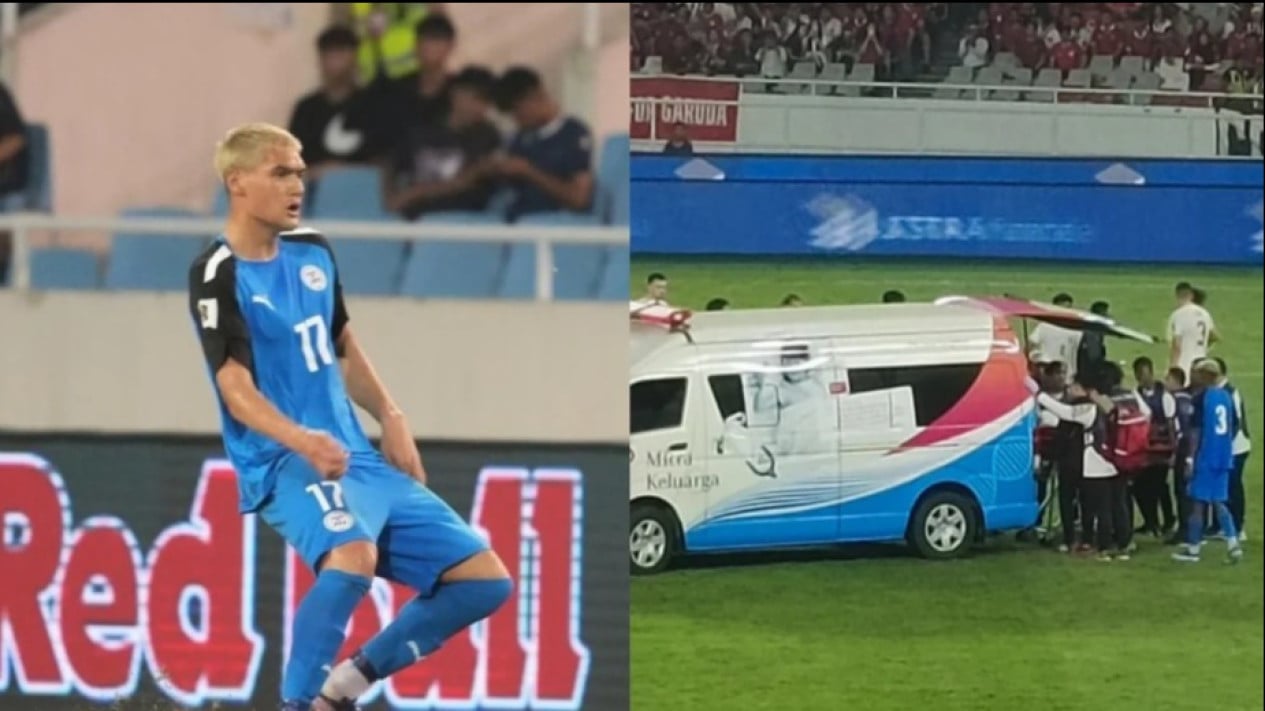 Update Foto Terbaru Pemain Filipina Adrian Ugelvik di Rumah Sakit yang Cedera Parah Usai Duel Udara dengan Ernando Ari di Laga Kontra Timnas Indonesia
            - galeri foto