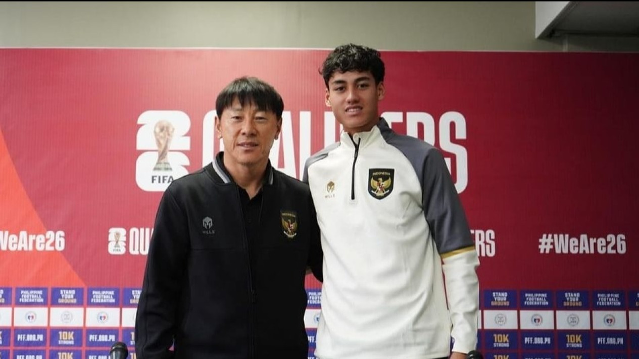 Shin Tae-yong dan Rafael Struick