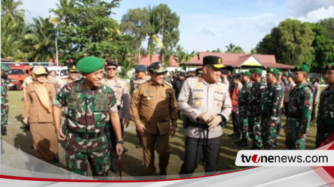 Kunjungan Kerja Presiden Jokowi Ke Kalimantan Tengah, Ribuan Personel ...