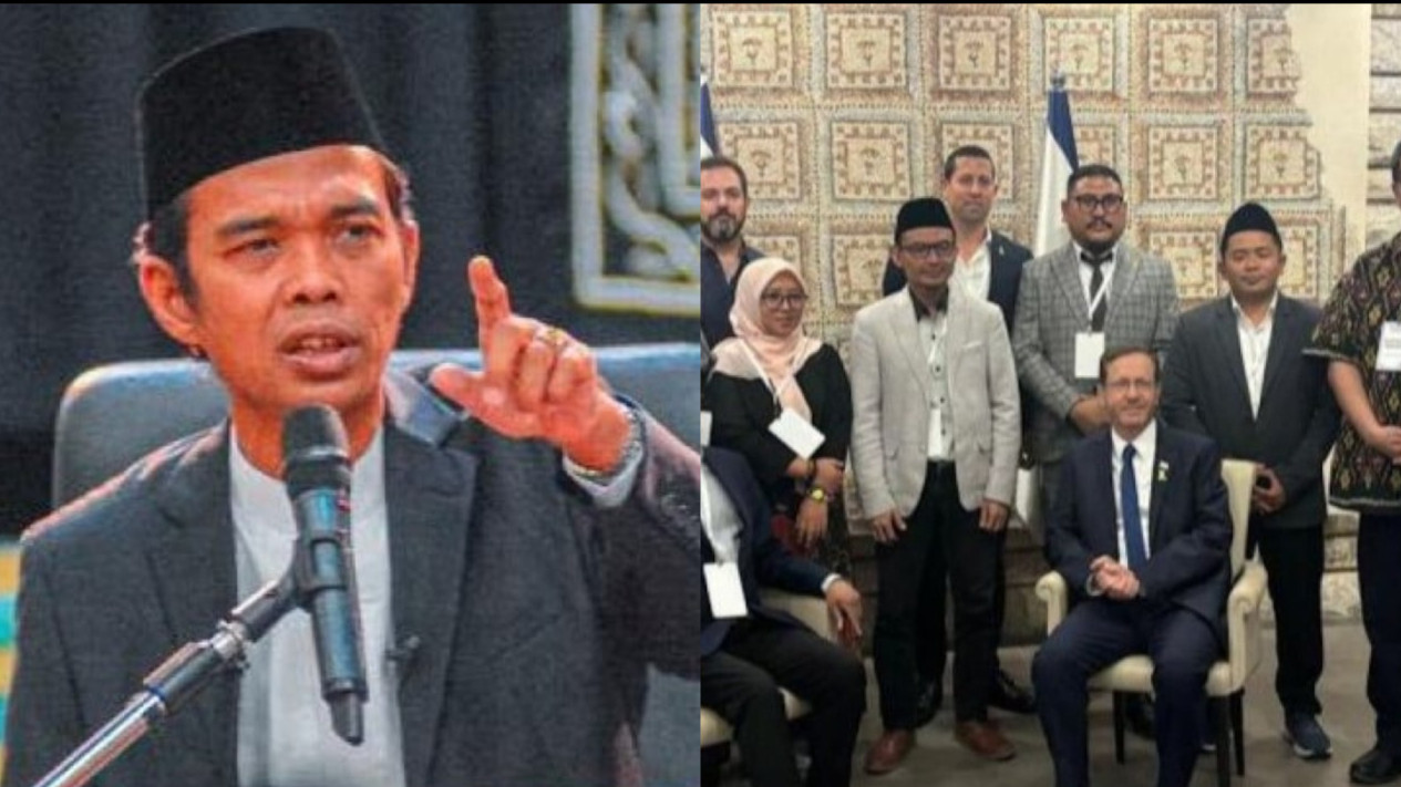 Berkaca dari 5 Tokoh Nahdliyin Bertemu Presiden Isaac Herzog, Ustaz Abdul Somad Pernah Ingatkan Orang Indonesia Dukung Israel Pengkhianat Bangsa
            - galeri foto