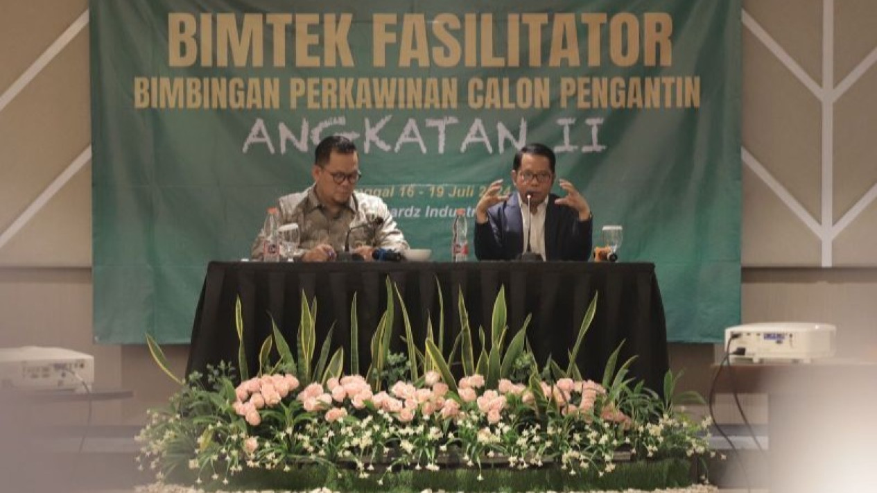 Berkat ini, Kemenag Sebut Penurunan Angka Perceraian pada 2023 sampai Puluhan Persen
            - galeri foto