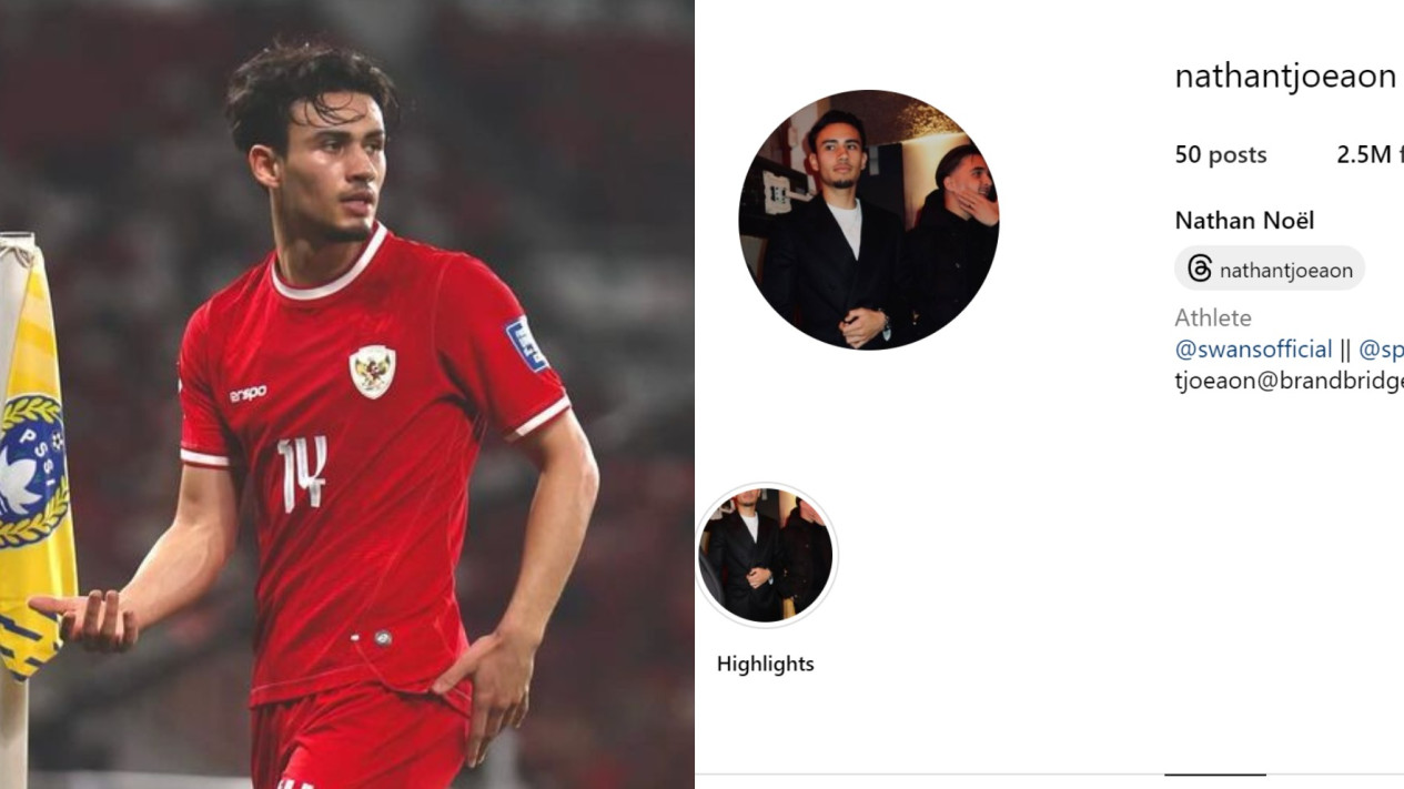 Tak Ada Lagi Sorotan di Instagram Nathan Tjoe A On, Buntut dari Kelakuan Cegil Timnas Indonesia? Bang Jay: Kamar Dipenuhi Dengan Ratusan Tumpukan Hadiah...
            - galeri foto