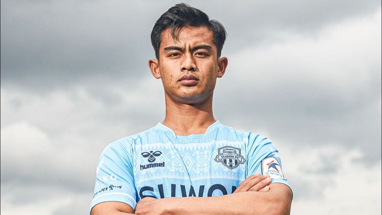 Bek Timnas Indonesia, Pratama Arhan yang bermain di Suwon FC. Sumber: Suwon FC