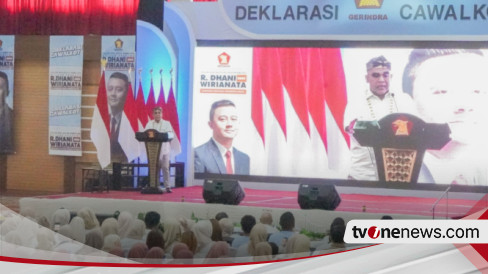 Sekjen Gerindra Deklarasikan Eks Sekpri Prabowo Jadi Calon Walikota Bandung