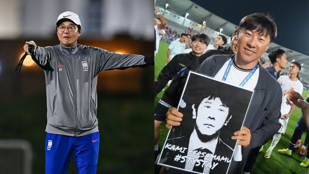 Takut Duluan, Ternyata Pelatih Korea Selatan Ini Sudah Minta Hal Ini pada Shin Tae-yong Sebelum Lawan Indonesia di Piala Asia U-23
            - galeri foto