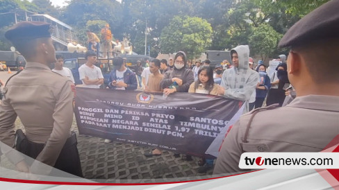 Gelar Aksi Unjuk Rasa Massa Sedara Tuntut Kpk Usut Tuntas Dugaan Korupsi Proyek Investasi Pgn