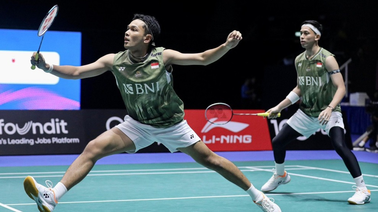 Gabung Grup Neraka, Ganda Putra Indonesia Fajar/Rian Fokus Berjuang di BWF World Tour Finals 2024
            - galeri foto