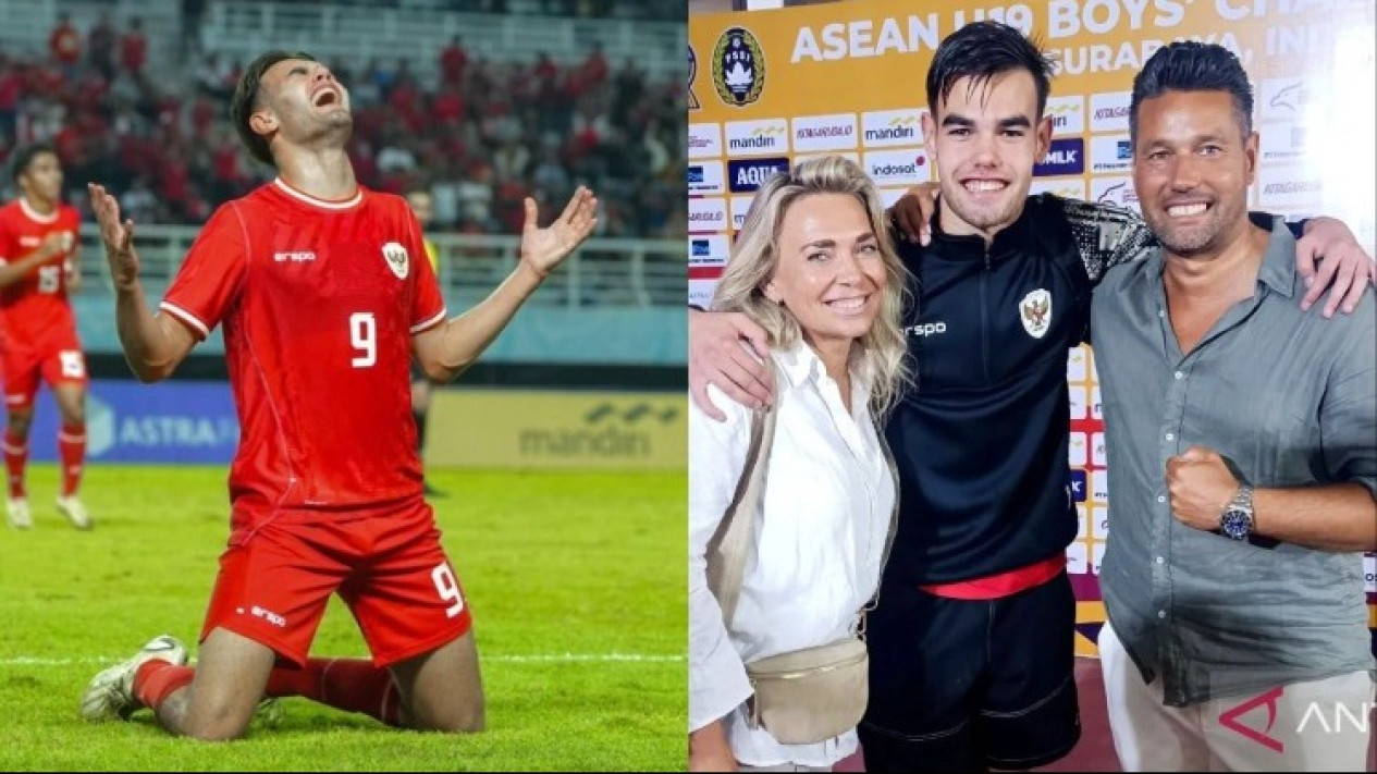 Pemain Timnas Indonesia U19 Jens Raven