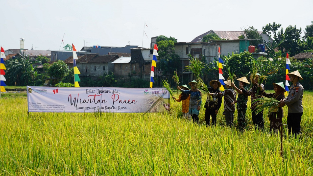 Lahan Persawahan Tersisa 37 Hektar, Pemkot Yogyakarta Larang Adanya Alih Fungsi Lahan
            - galeri foto