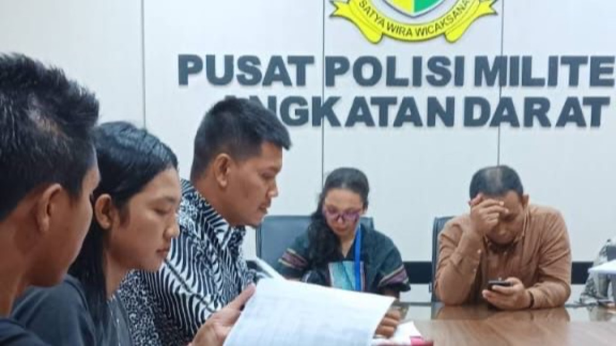 KKJ Sumut dan LBH Medan Desak Pomdam I/BB Proses Koptu HB, Buntut Kasus Kematian Rico Sempurna Pasaribu
            - galeri foto