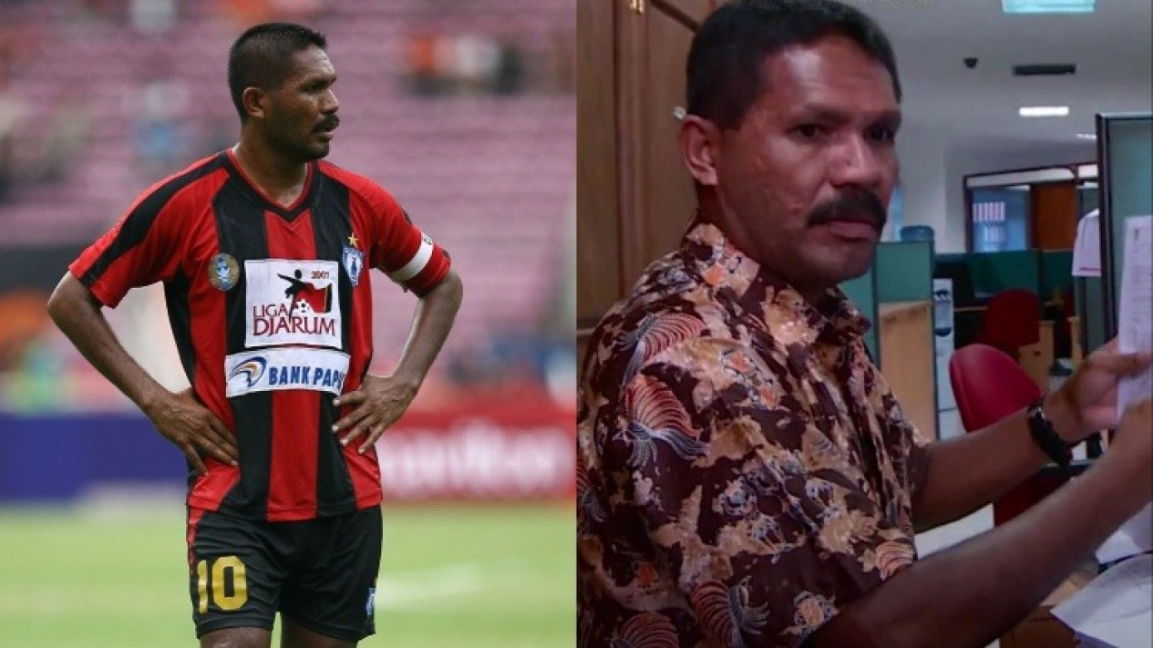 Masih Ingat Eduard Ivakdalam? Kapten Sekaligus Maestro Lini Tengah Persipura Jayapura, Usai Pensiun Ia Pilih Jalani Rutinitas Ini...
            - galeri foto