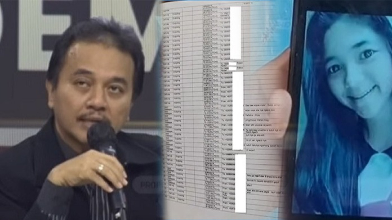 Data Hasil Ekstraksi HP Vina Rekayasa? Ini Kata Pakar Telematika, Roy Suryo Sampai Heran Kok Kasus Ini 'Pabaliut' 
            - galeri foto