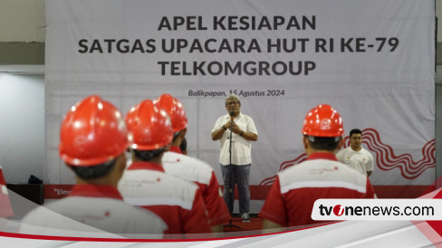 200 Personil TelkomGroup Sigap 24/7 untuk Pengawalan Upacara HUT ke-79 RI di IKN