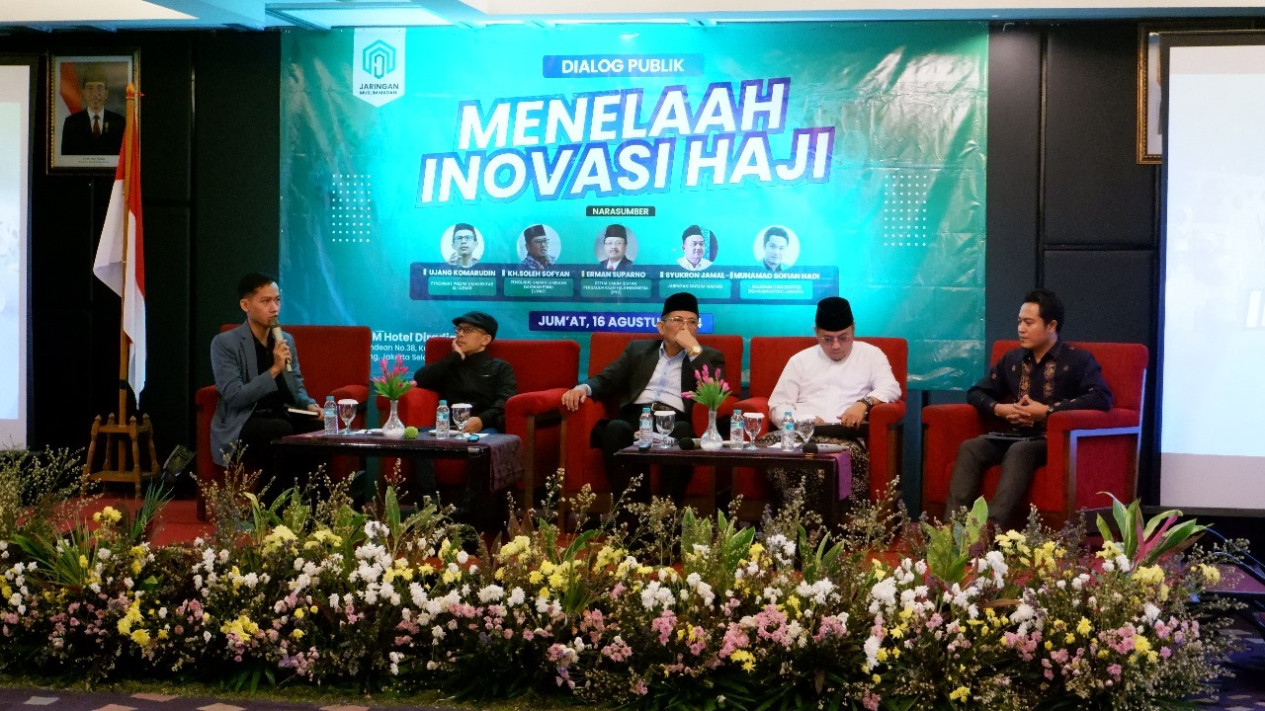 Dialog Publik Jaringan Muslim Madani : Haji 2024 Disebut Penuh Inovasi dan Patut Diapresiasi
            - galeri foto