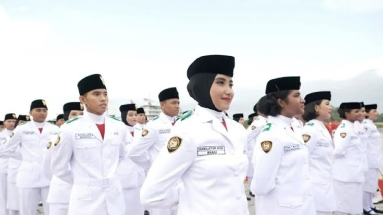 Paskibraka di IKN Dibagi Jadi Tim Nusantara Baru dan Indonesia Maju
            - galeri foto