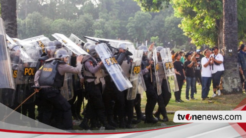 Polisi Kerahkan 3.719 Personel untuk Jaga Aksi Demo di DPR/MPR RI Hari Ini