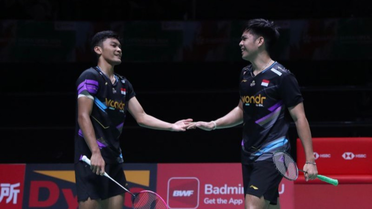 Kalahkan Wakil China, Pasangan Anyar Fikri/Daniel Amankan Slot Semifinal Japan Open 2024
            - galeri foto