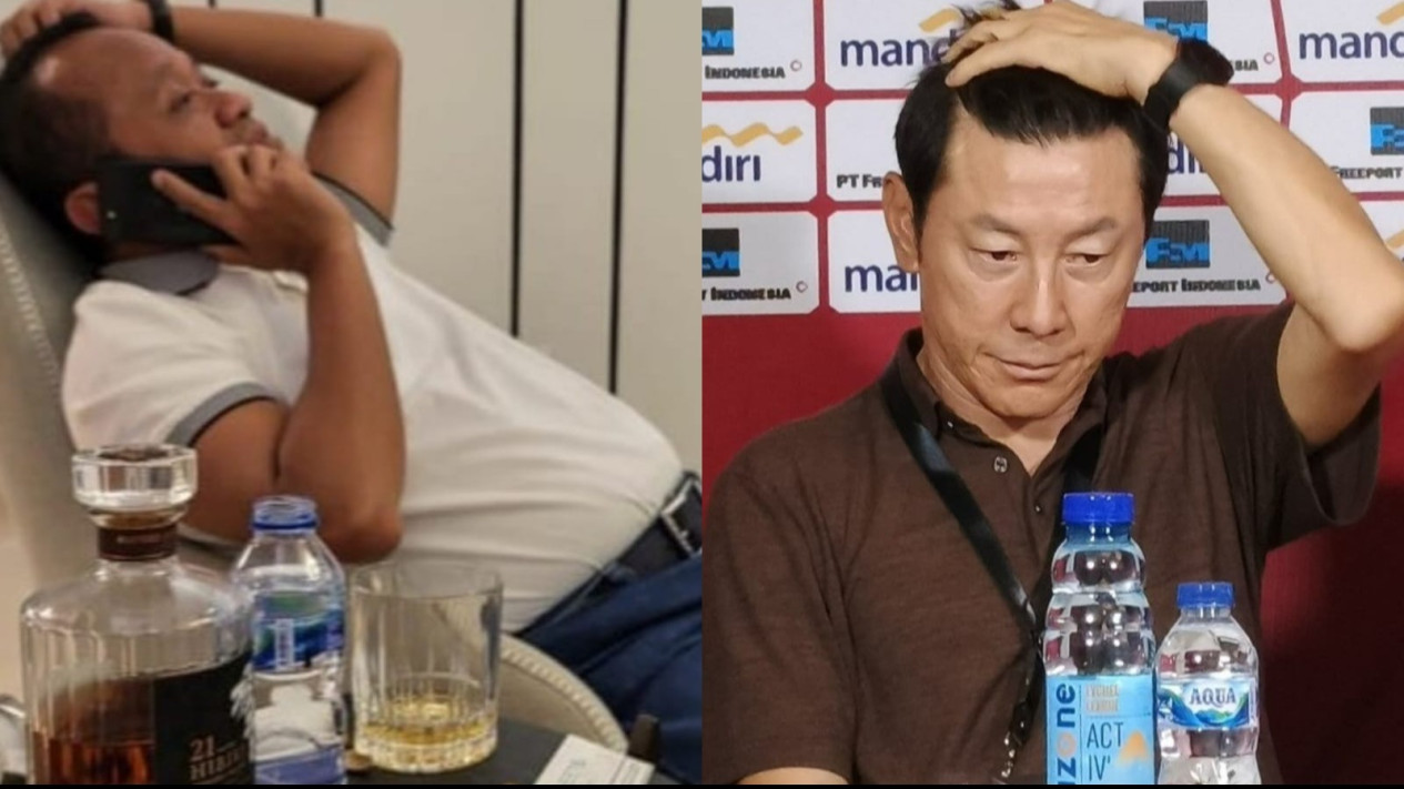 Terpopuler: Viral Foto Bahlil dengan Botol Whisky Jepang, Tangan Kanan Shin Tae-yong Emosi saat Timnas Indonesia Cukur India 3-1
            - galeri foto