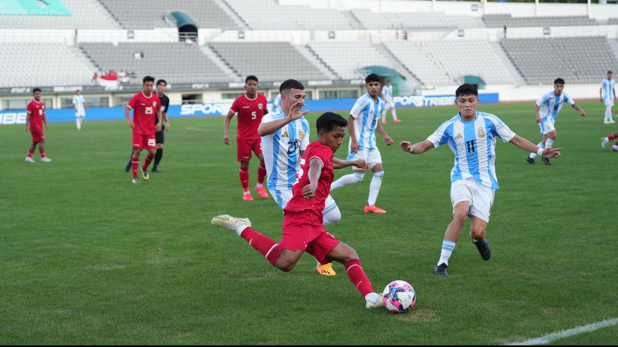 Hasil Thailand Vs Argentina di Seoul Earth On Us Cup 2024: Gajah Perang Muda Takluk 0-2, Timnas Indonesia U-20 Berpeluang Jadi Juara!
            - galeri foto