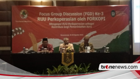 Gelar FGD ke-3, Forkopi Bahas Pasal-Pasal Krusial RUU Perkoperasian