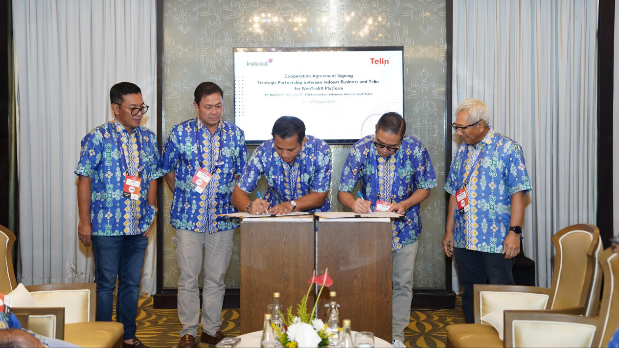 Telin dan Indosat Business Bangun Kolaborasi Strategis melalui Platform NeuTrafiX
            - galeri foto