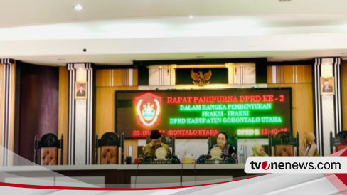 DPRD Gorontalo Utara Umumkan Pembentukan 4 Fraksi, Apa Saja?