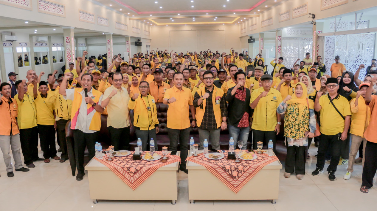 Kader Golkar Kabupaten Indramayu Makin Solid Menangkan Pasangan Bambang-Kasan Pilkada 2024
            - galeri foto