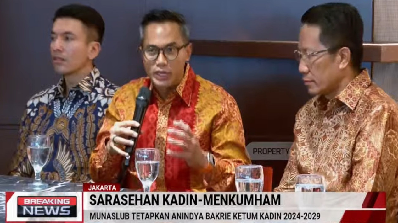 Menkumham Supratman Bertemu Ketua Umum Kadin Indonesia 2024 - 2029 Anindya Bakrie; Saya Ucapkan Selamat ke Mas Anin
            - galeri foto