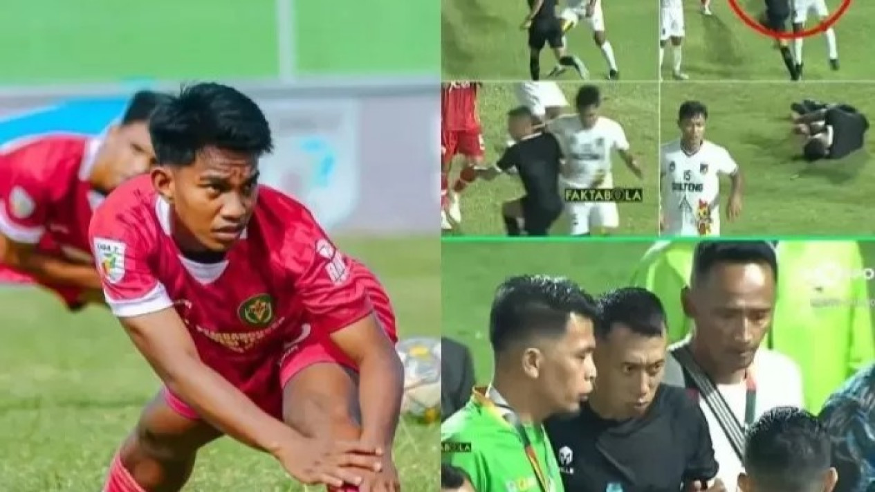 Siapa Muhammad Rizky Saputra? Pemain Sulteng yang Beri Bogem Mentah ke Wasit PON 2024 Sampai KO, Ternyata...
            - galeri foto