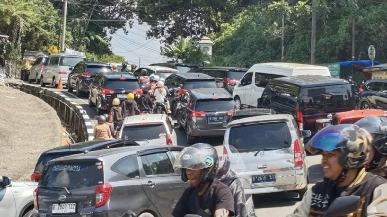 Libur Panjang Maulid Nabi, Jalur Wisata Puncak Dipadati hingga 150 Ribu Kendaraan Sehari
            - galeri foto