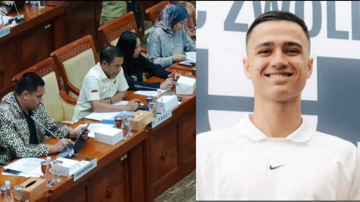 Sambil Senyum-senyum, Anggota Komisi X DPR Cecar Eliano Reijnder Calon Pemain Timnas Indonesia, Sampai Tanyakan Hal ini...
            - galeri foto