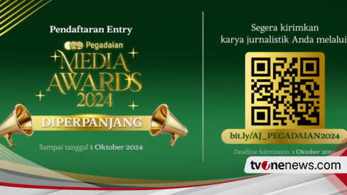 Segera Daftar! Lomba Karya Jurnalistik Pegadaian Media Awards 2024 Diperpanjang hingga 1 Oktober 2024