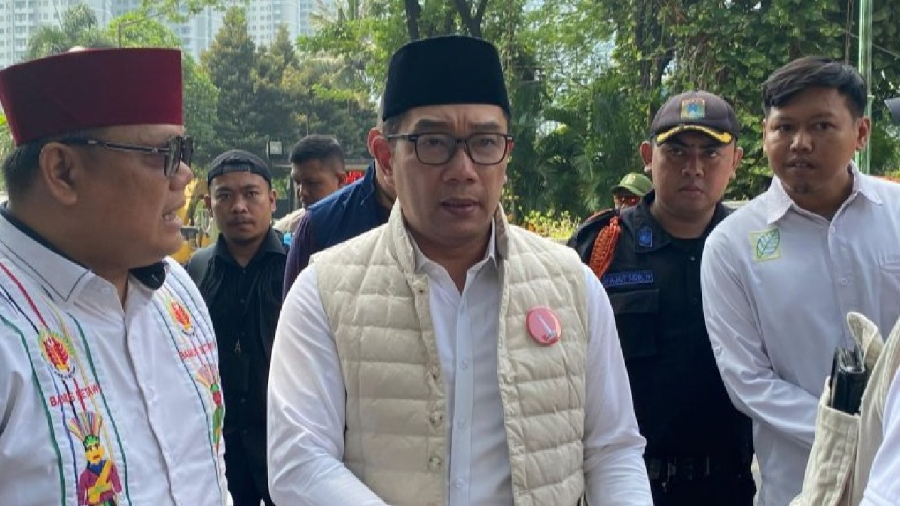 Ridwan Kamil Pede Program Rp200 Juta untuk Tiap RW di Jakarta Bisa Entaskan Kemiskinan
            - galeri foto