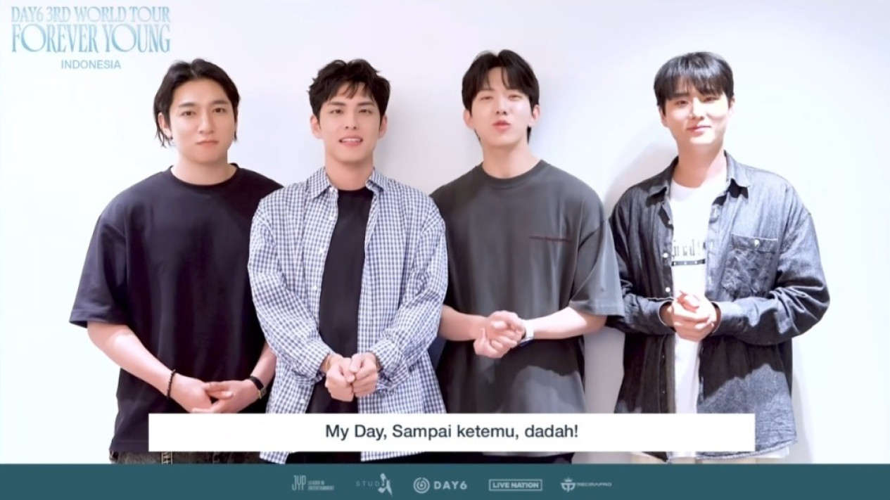 Jelang Konser di 3 Kota Indonesia, DAY6 Sapa Fans: My Day Sampai Ketemu
            - galeri foto