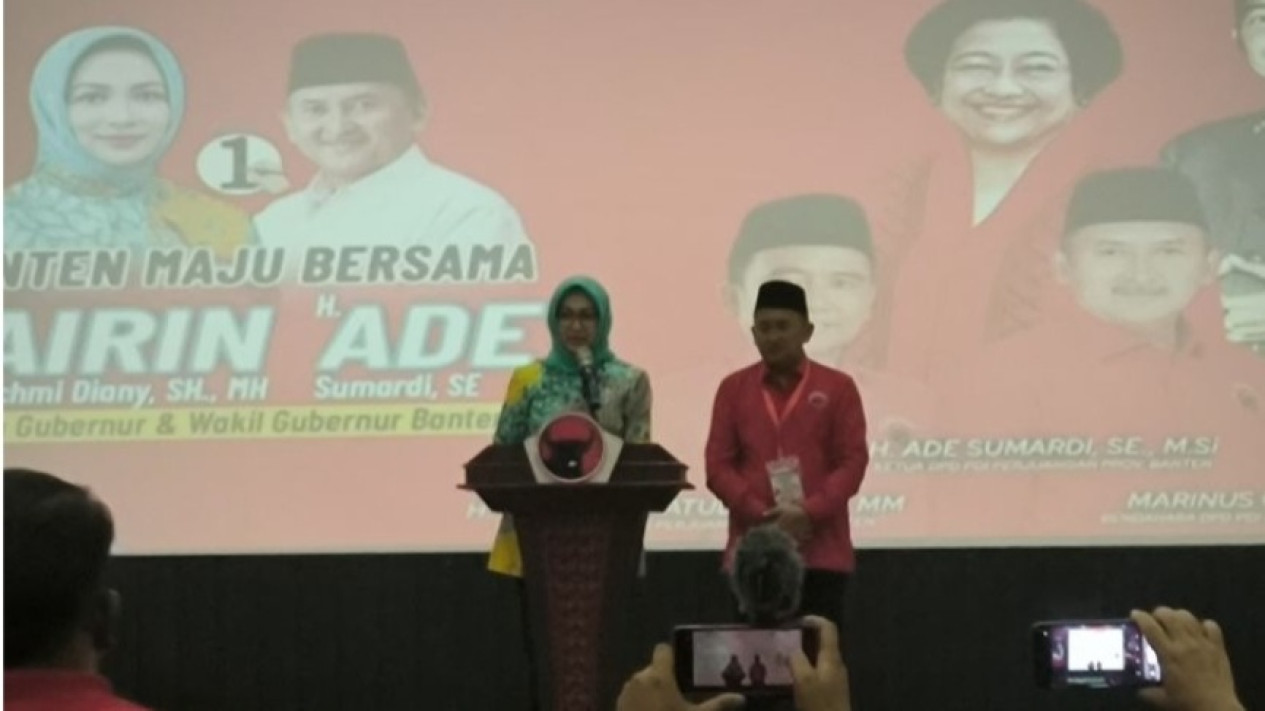 Menggebu-gebu di DPD PDIP Banten, Airin Rachmi Sampaikan Perubahan Kota Serang Bakal Begini
            - galeri foto