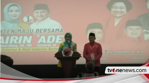 Menggebu-gebu di DPD PDIP Banten, Airin Rachmi Sampaikan Perubahan Kota Serang Bakal Begini