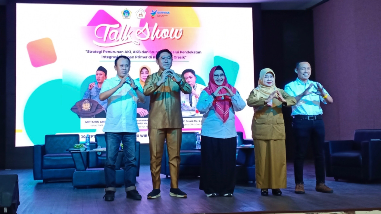 Tekan Angka Kematian Ibu, Bayi dan Stunting, Dinkes Gresik Ajak Komunitas Wartawan Edukasi Masyarakat
            - galeri foto